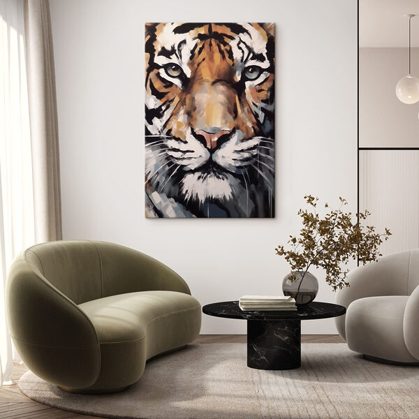 Peinture d'un tigre Peinture d'un tigre