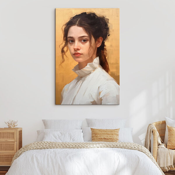 Femme en chemise blanche Femme en chemise blanche