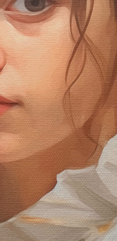 Woman in a white shirt Woman in a white shirt