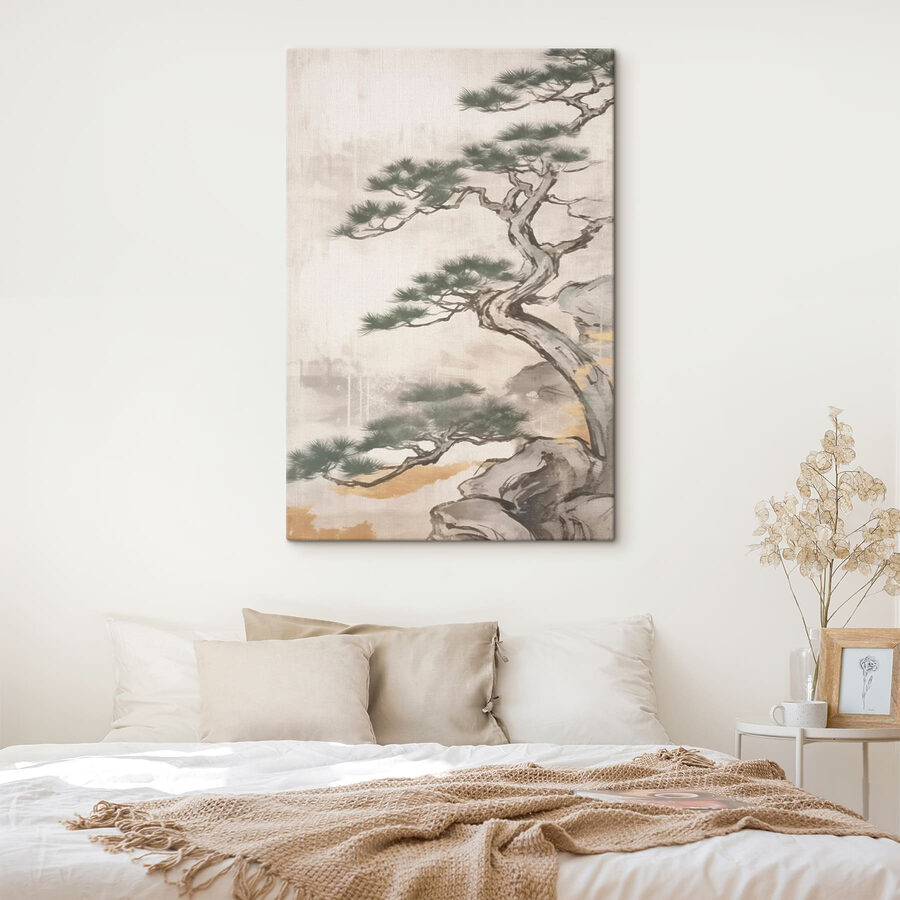 Arbre sur un rocher