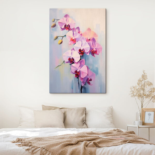 Peinture de fleurs violettes Peinture de fleurs violettes
