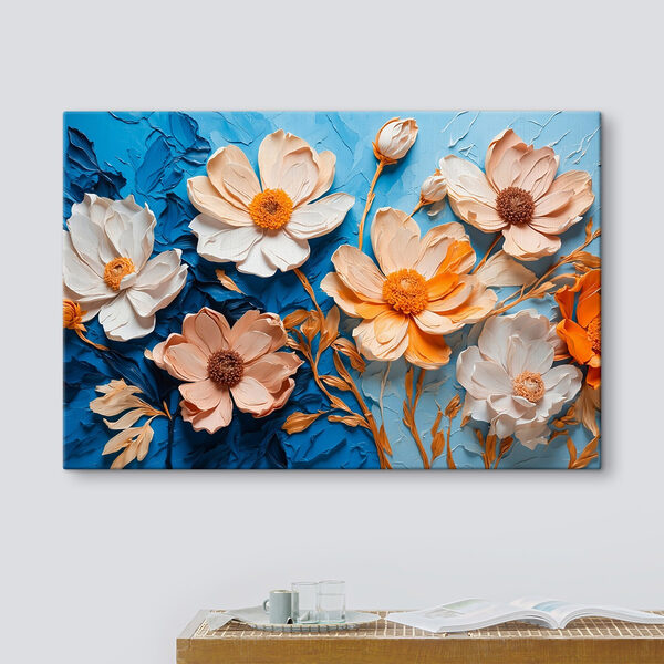 Superbe composition florale aux teintes éclatantes Superbe composition florale aux teintes éclatantes