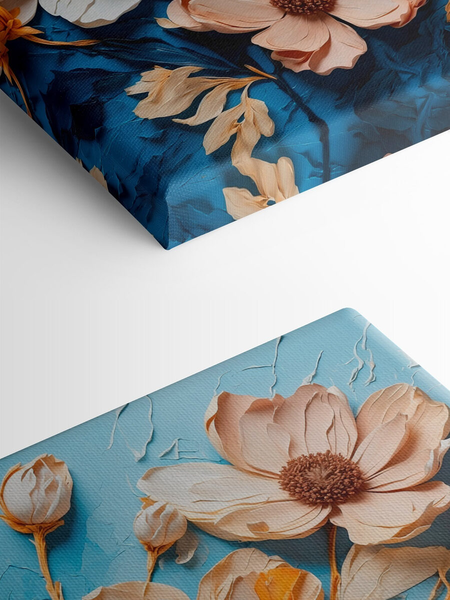 Superbe composition florale aux teintes éclatantes