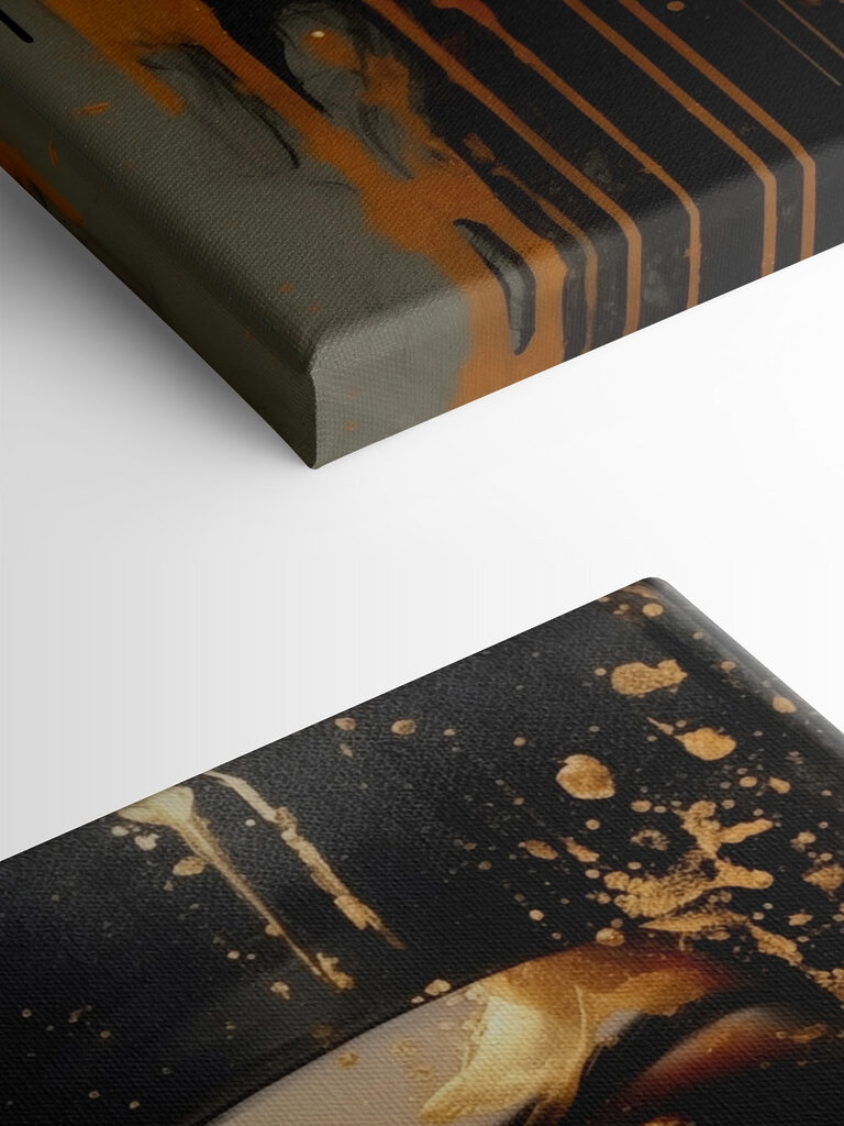 Captivating beauty in artistic expression