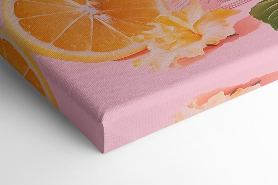 Verre avec un verre et des citrons
