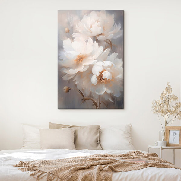 Peinture de fleurs blanches Peinture de fleurs blanches