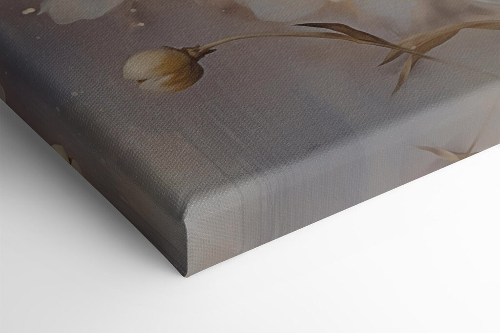 Painting of white flowers