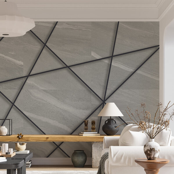 Lignes noires sur une surface blanche Lignes noires sur une surface blanche