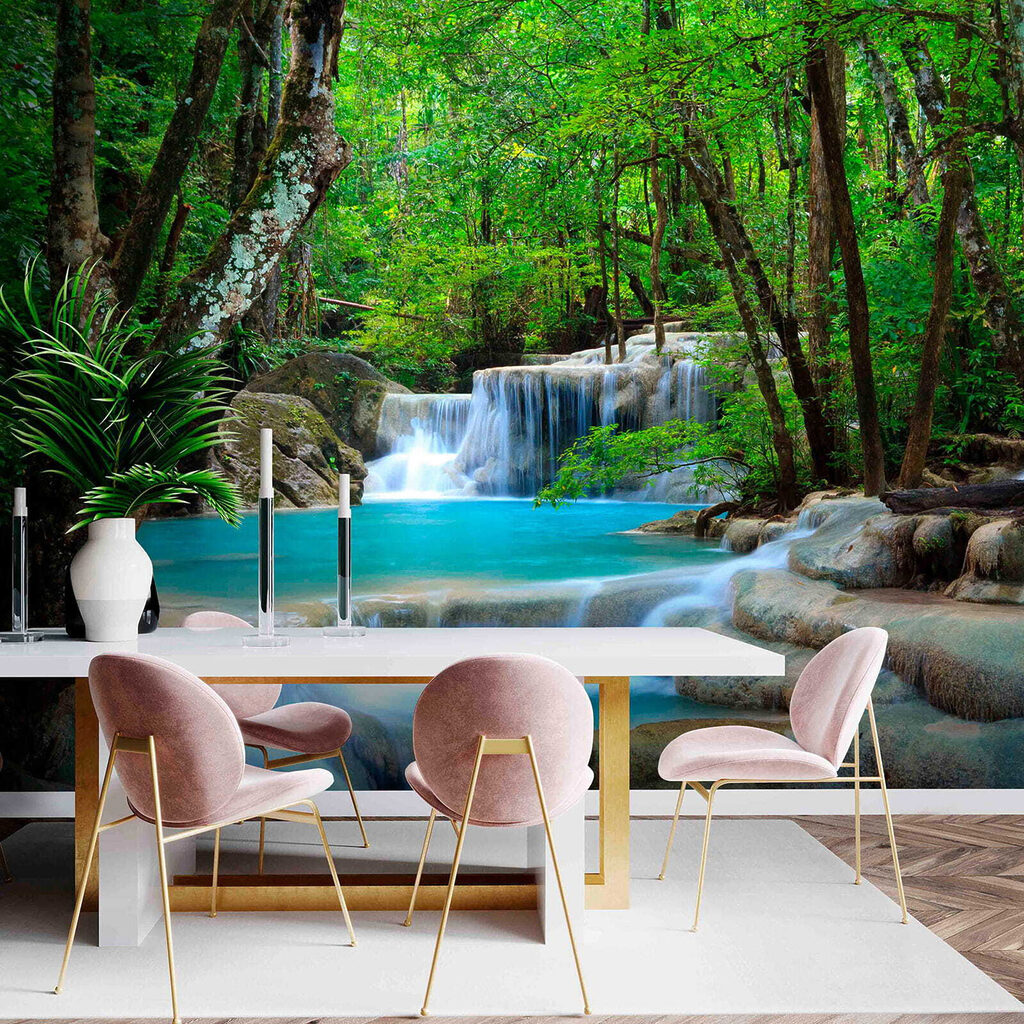 Waterfall in a forest