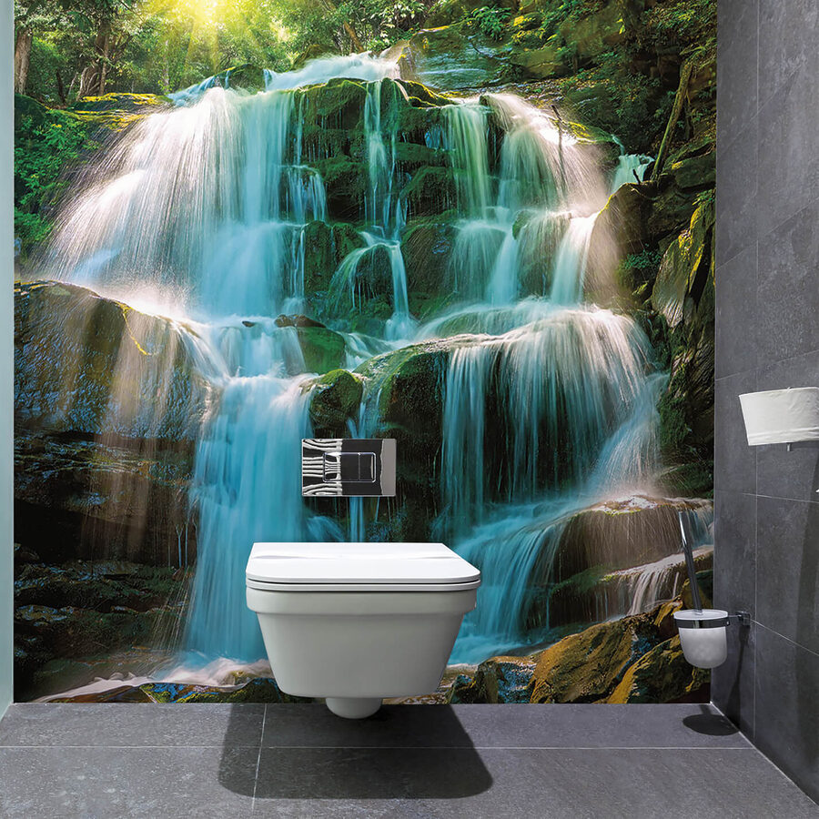 Papier peint Chute d'eau dans les bois – Image 11