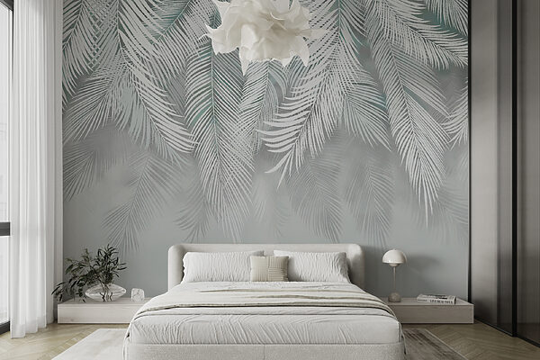Feuilles blanches sur fond blanc Feuilles blanches sur fond blanc