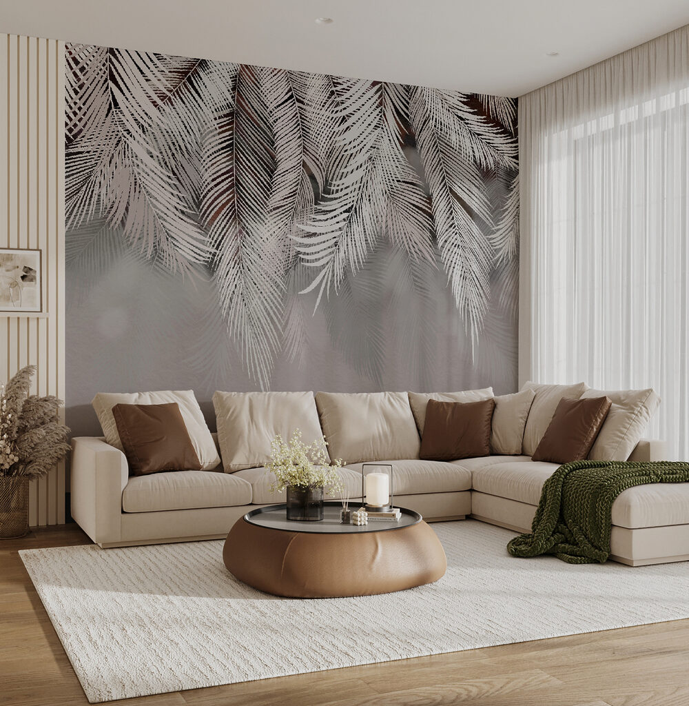 White feather on a gray surface White feather on a gray surface