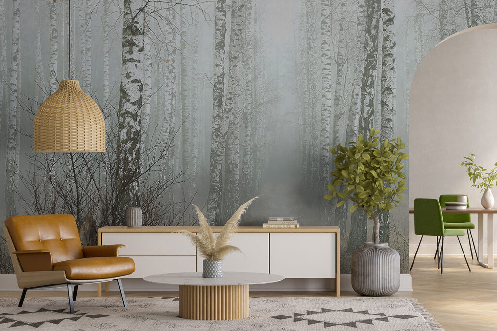 Path through a forest Path through a forest