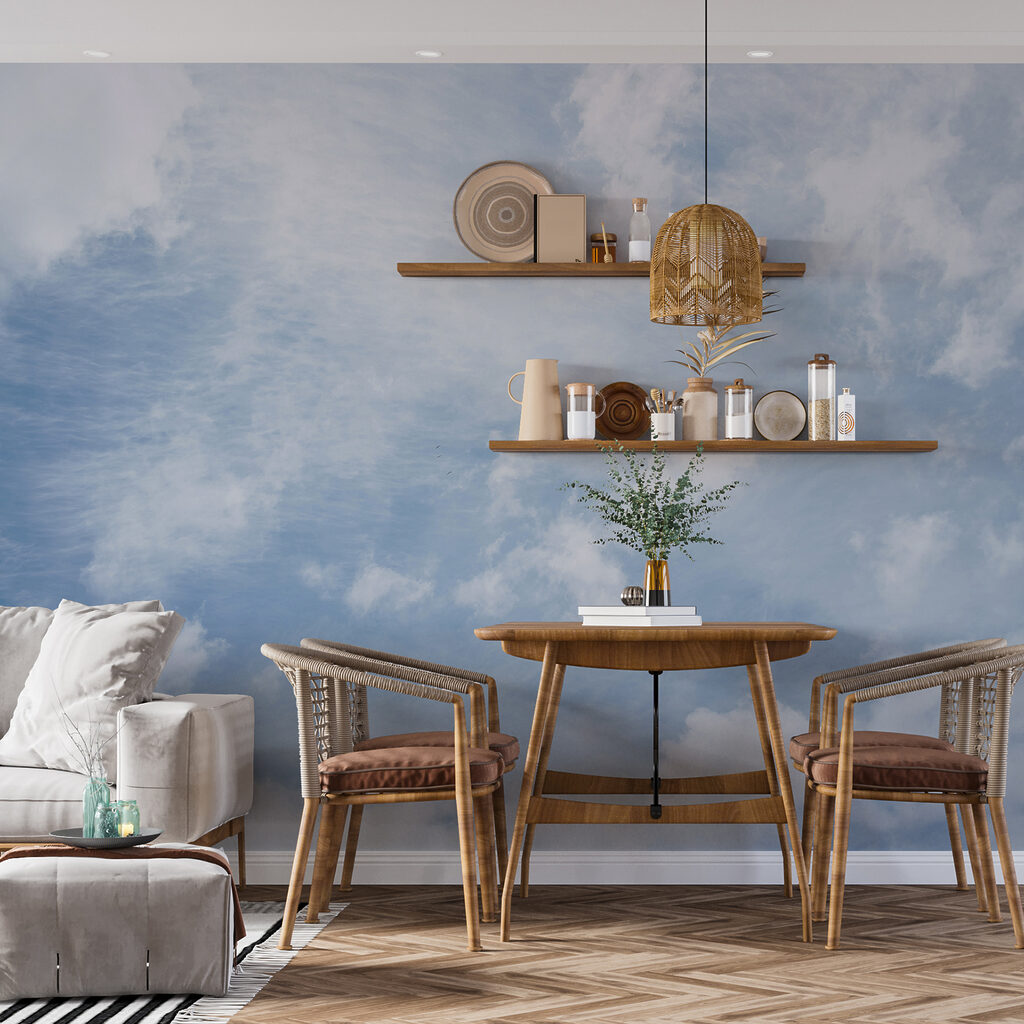 Blue sky with clouds Blue sky with clouds