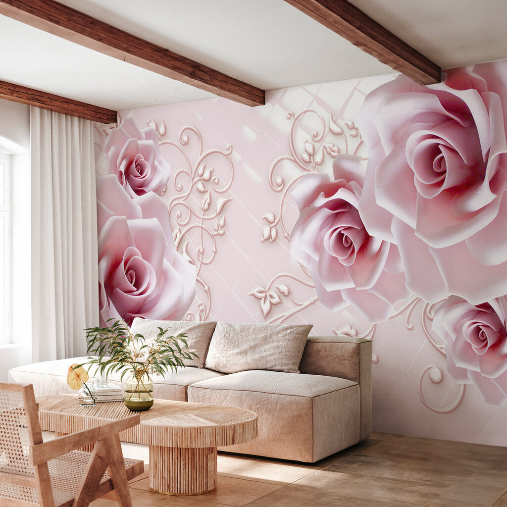 Delicate roses on a soft background Delicate roses on a soft background