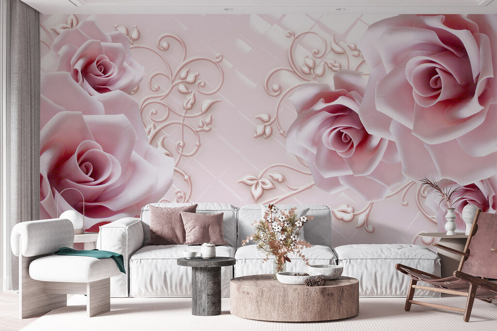 Delicate roses on a soft background Delicate roses on a soft background