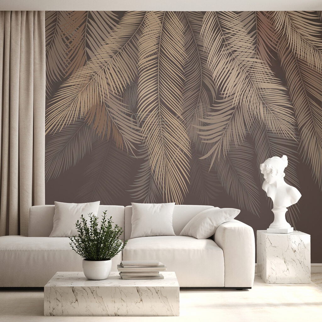 Elegant leaves on a subtle backdrop Elegant leaves on a subtle backdrop