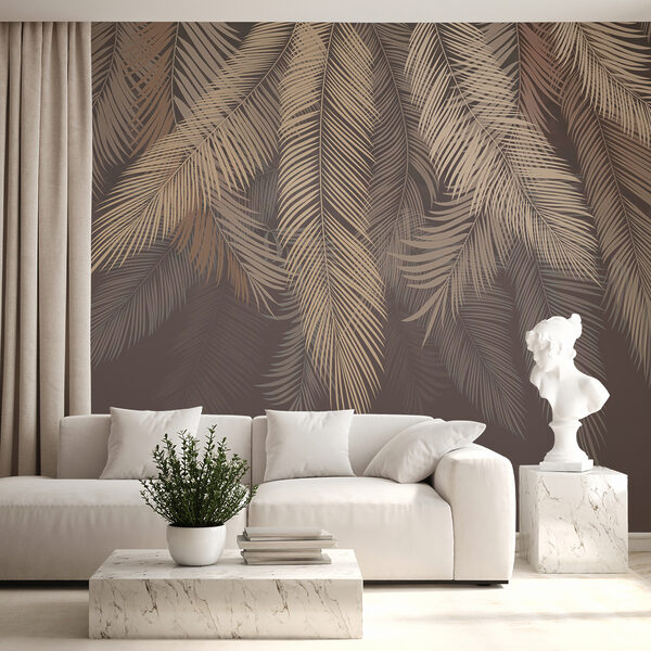 Elegant leaves on a subtle backdrop Elegant leaves on a subtle backdrop