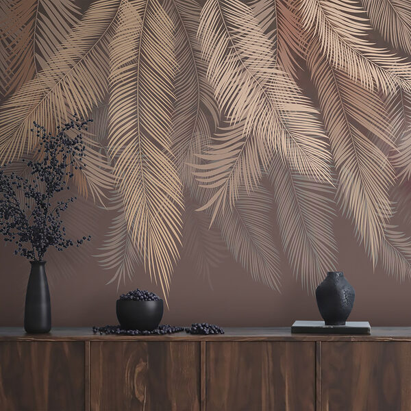Elegant leaves on a subtle backdrop Elegant leaves on a subtle backdrop
