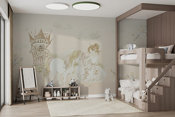 Fille et licorne Fille et licorne