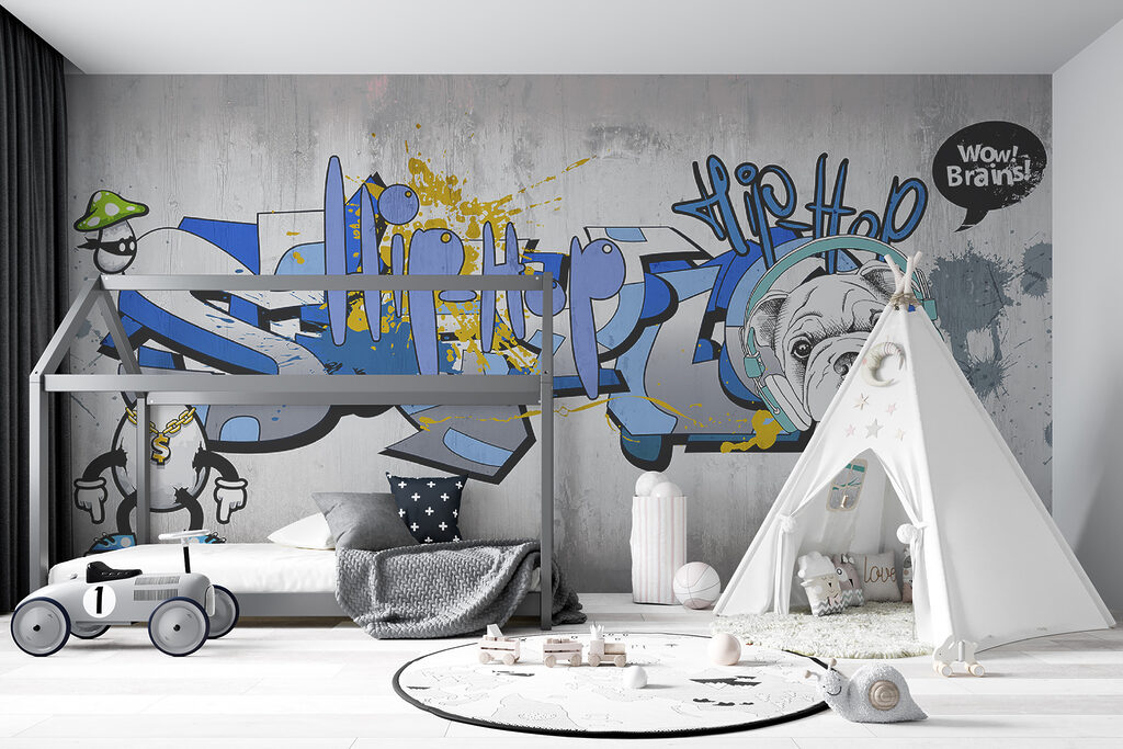 Graffiti on a wall