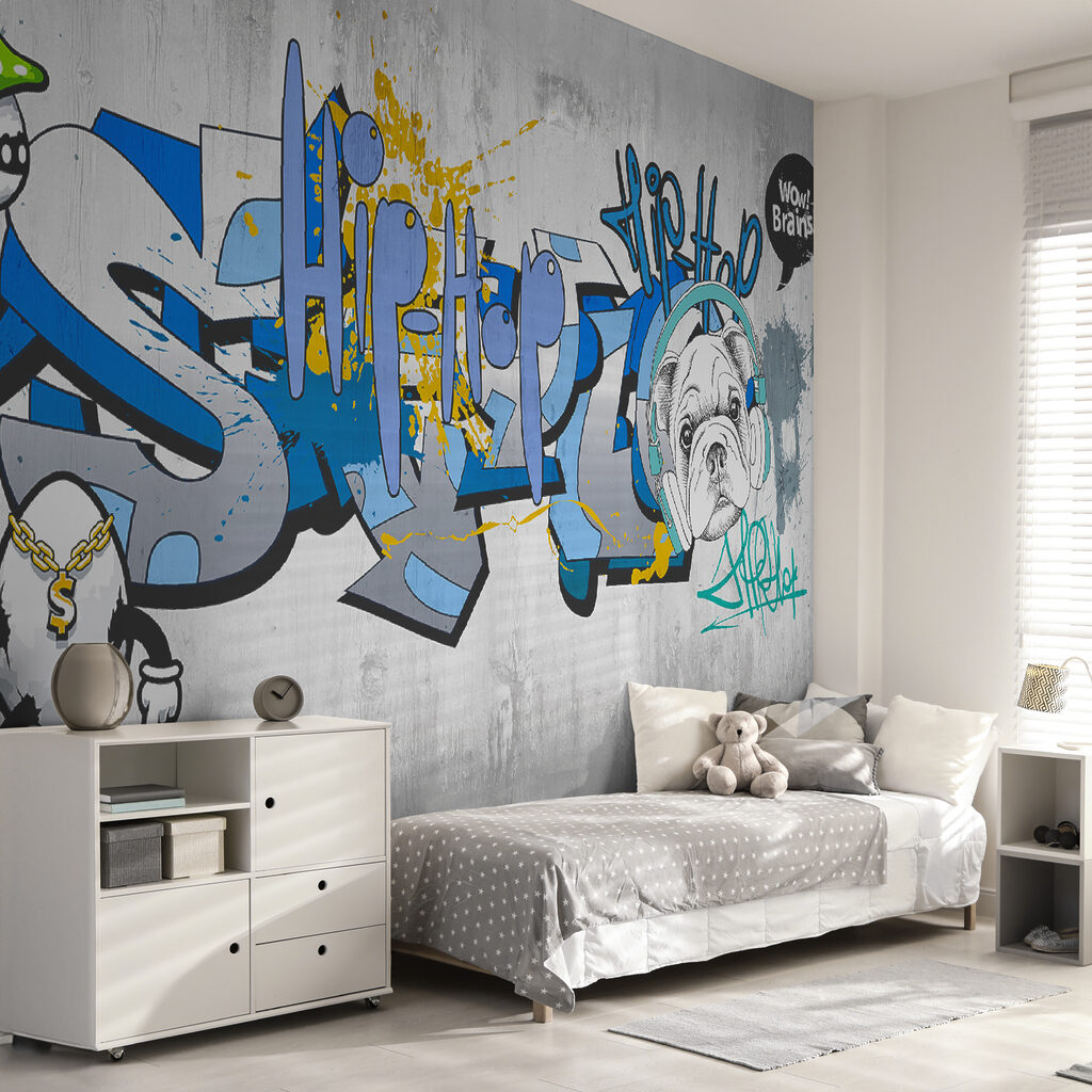 Graffiti on a wall