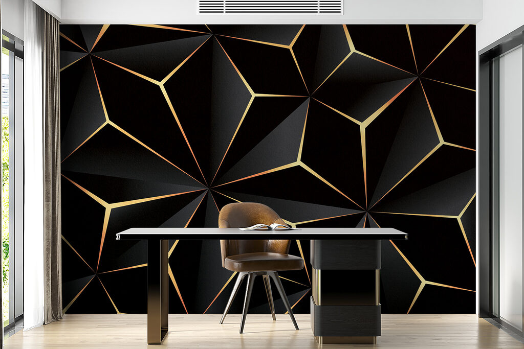 Black triangle pattern