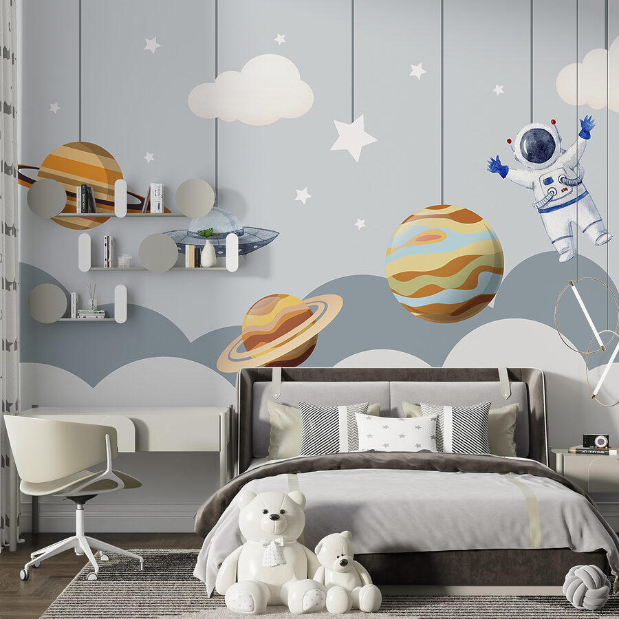 Objets spatiaux vus des nuages