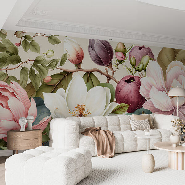 Des fleurs vibrantes dans un arrangement harmonieux Des fleurs vibrantes dans un arrangement harmonieux