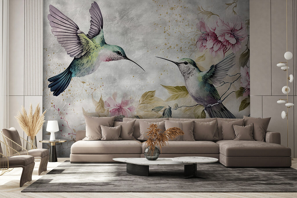 Peinture d'oiseaux et de fleurs u93994pig13mr 1024x683 - Peinture d'oiseaux et de fleurs