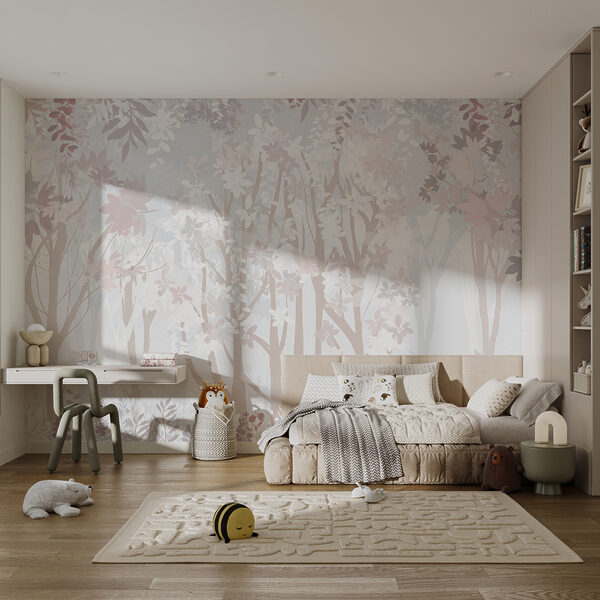 Motif floral blanc et rose Motif floral blanc et rose