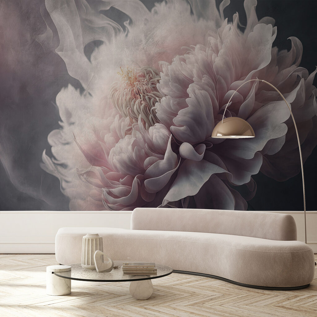 Delicate petals in soft hues