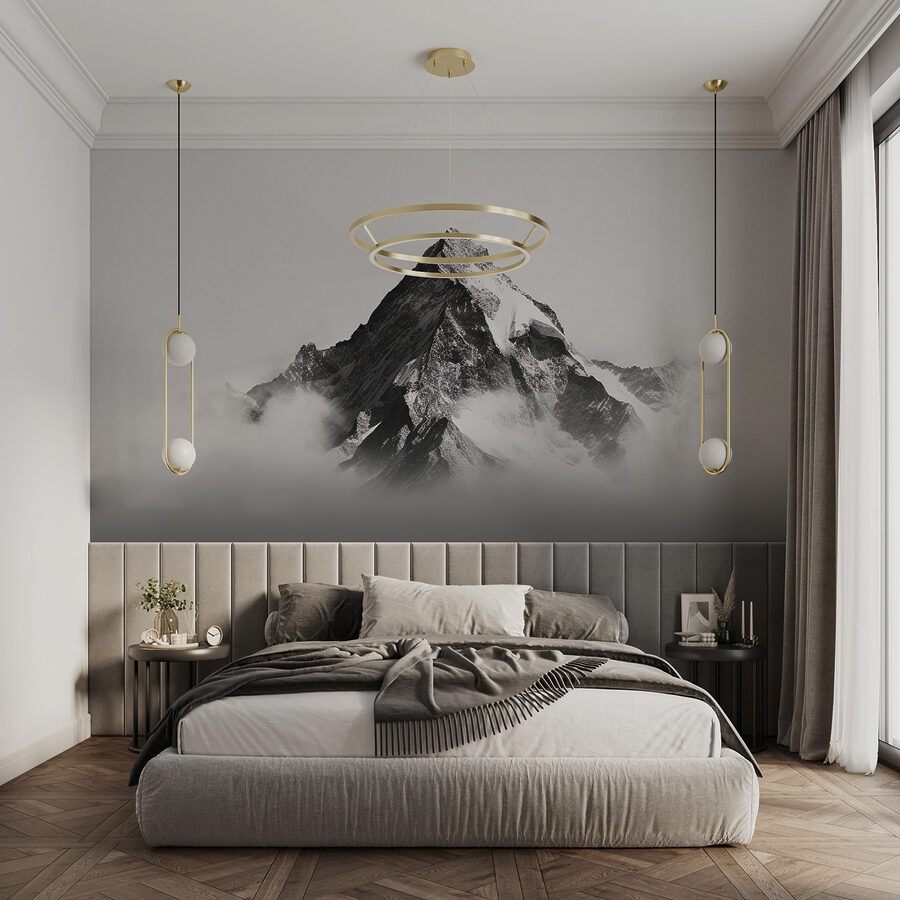 Montagne enneigée