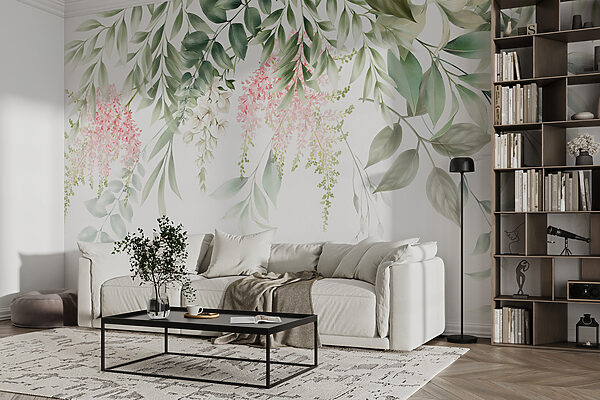 Delicate florals and lush greenery Delicate florals and lush greenery