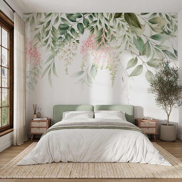 Delicate florals and lush greenery Delicate florals and lush greenery