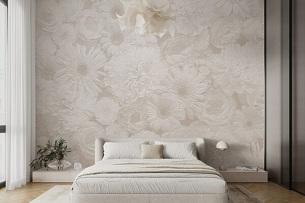 Motif de fleurs blanches Motif de fleurs blanches