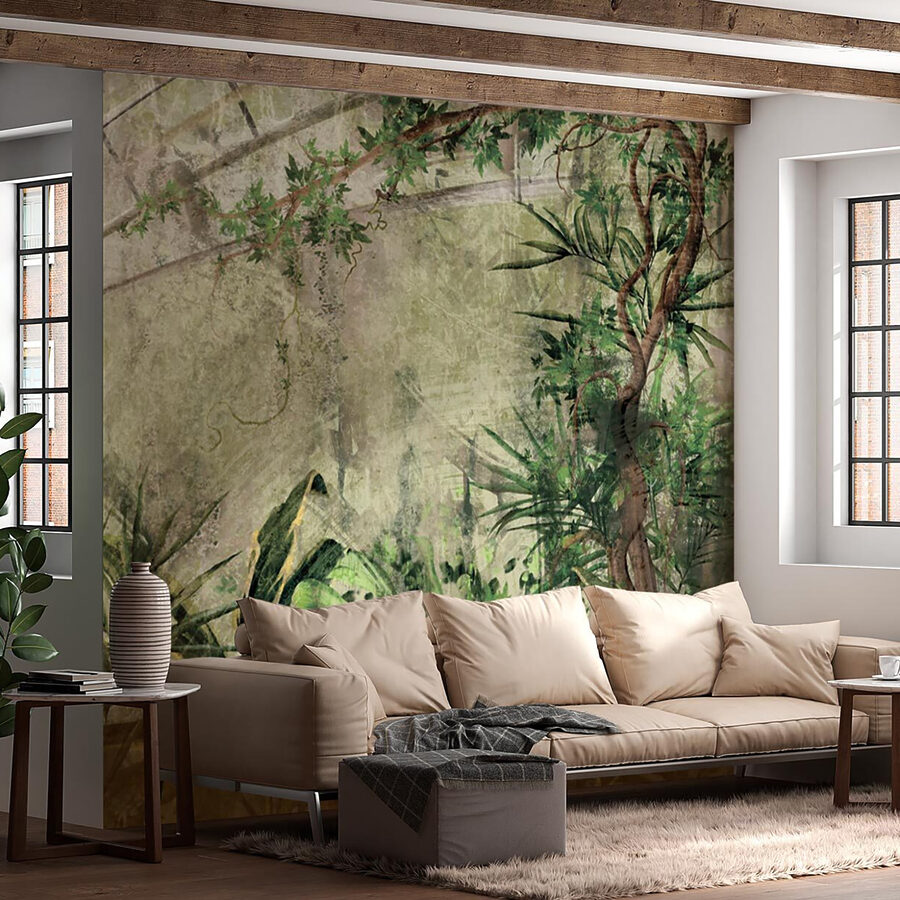 Papier peint Peinture de plantes et de végétaux – Image 4