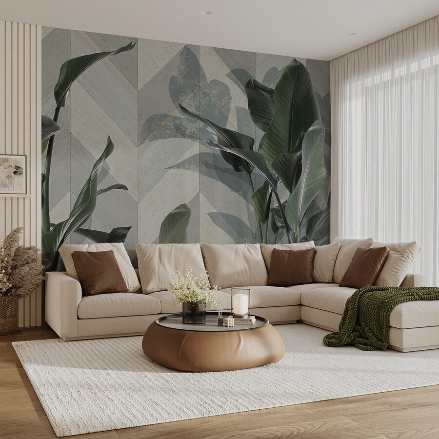 Plante avec des feuilles