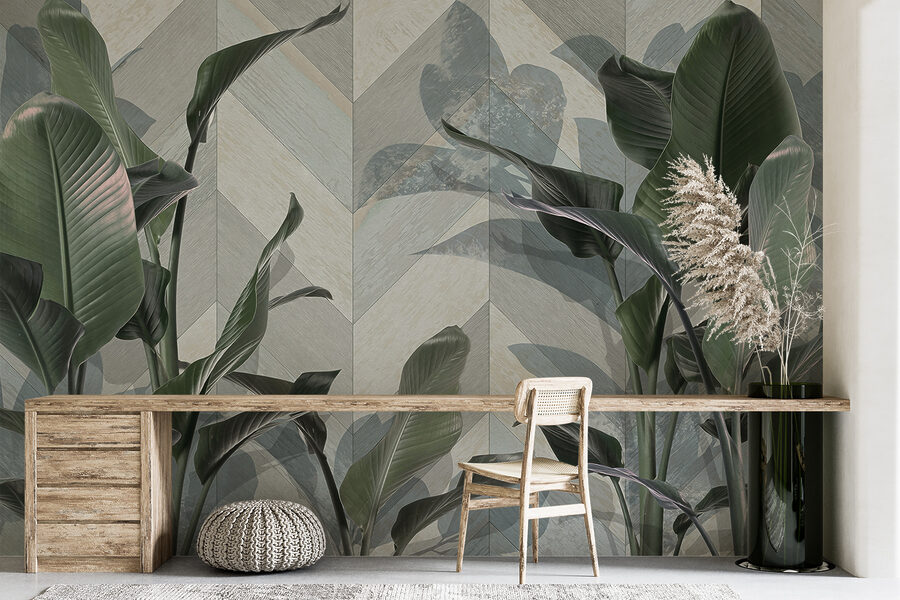 Plante avec des feuilles
