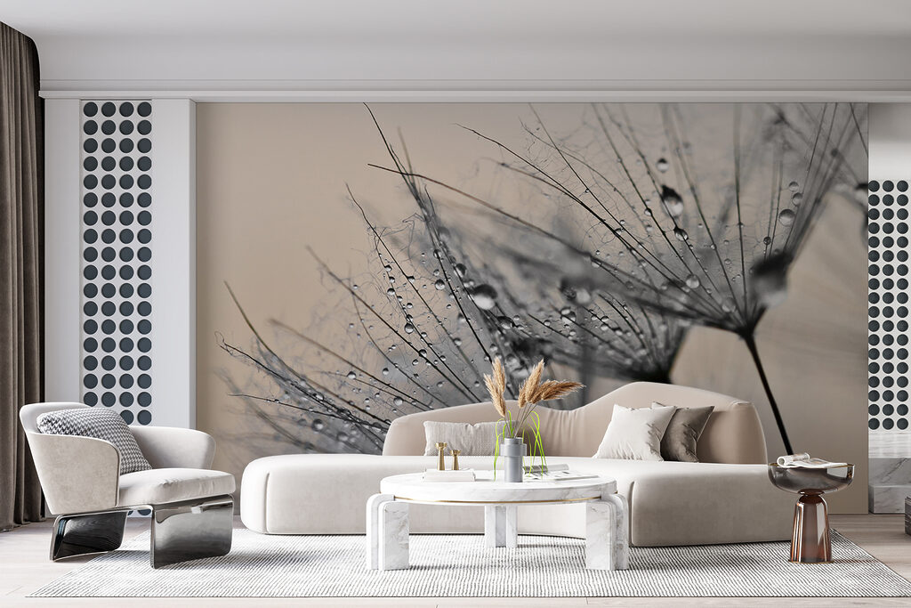 Delicate droplets on fragile petals Delicate droplets on fragile petals