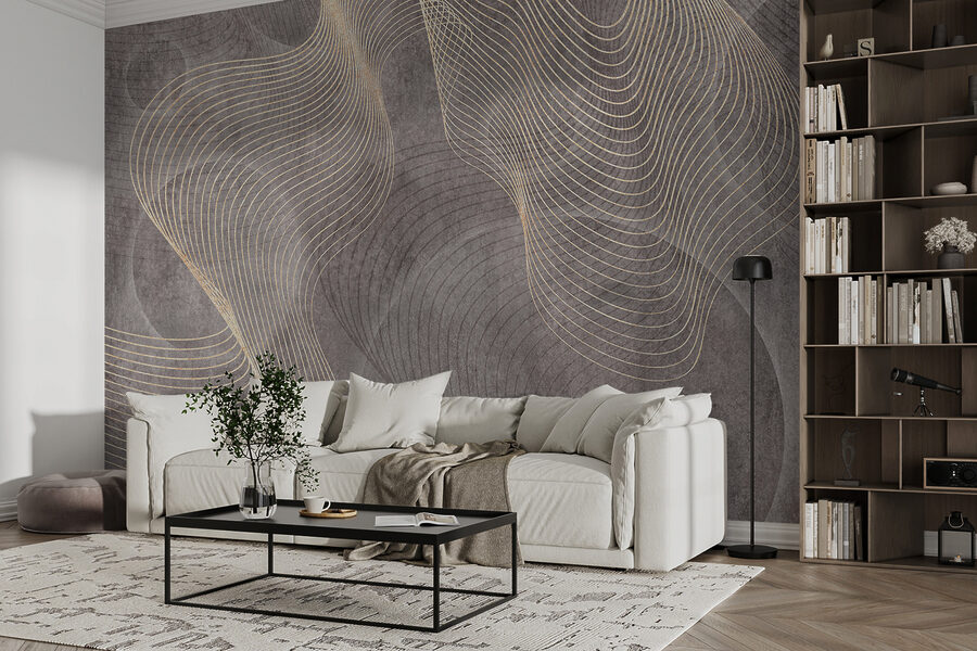 Lignes élégantes sur fond texturé. Lignes élégantes sur fond texturé.