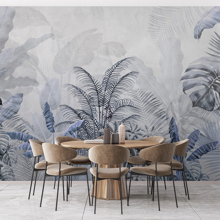Un groupe de plantes avec des feuilles