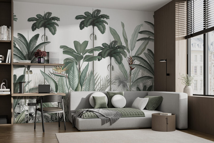 Un groupe de plantes avec des fleurs
