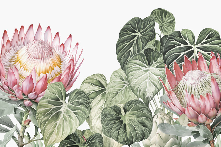 Beauté florale dans des tons doux