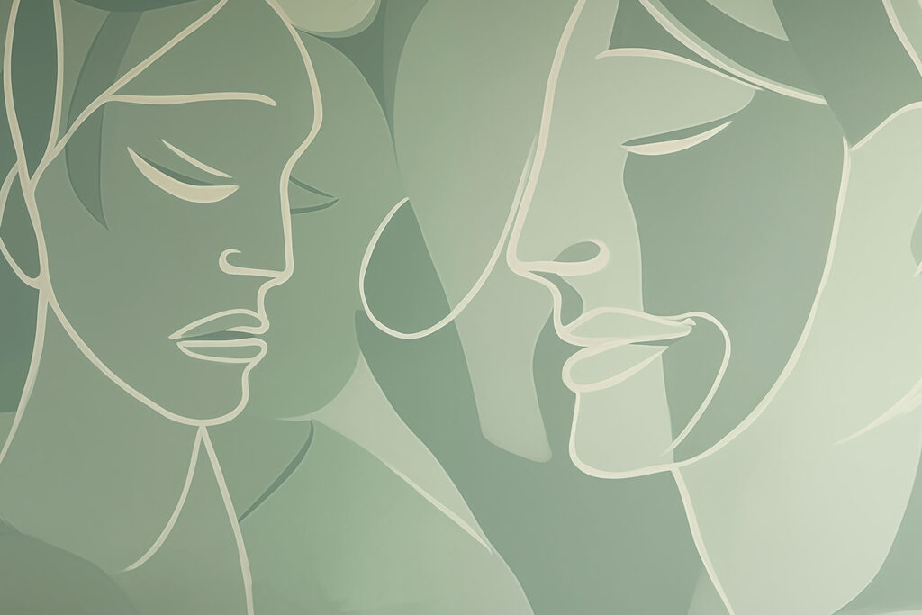 Dessin d'un visage de femme Dessin d'un visage de femme
