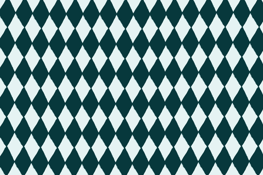 Motif de diamant noir et blanc