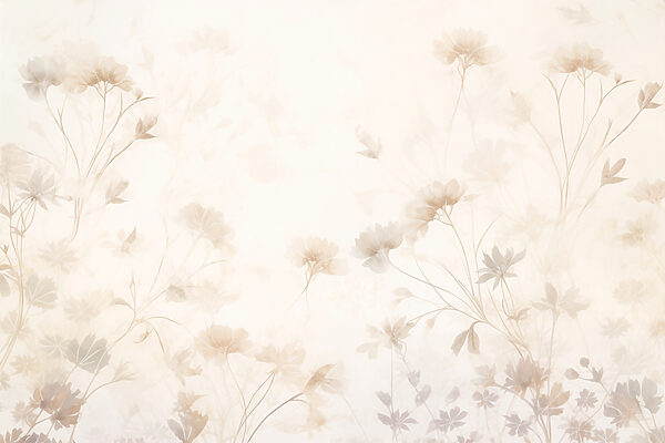 Motif floral blanc et rose Motif floral blanc et rose