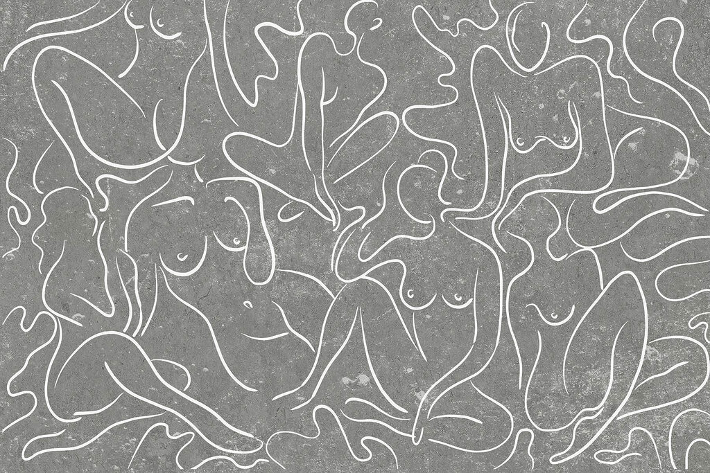 Groupe de dessins de corps de femmes Groupe de dessins de corps de femmes
