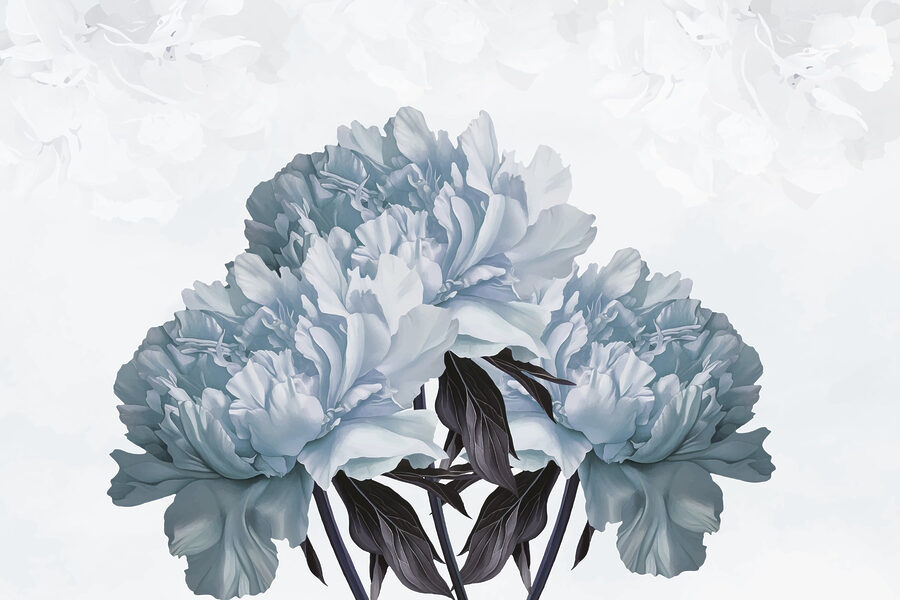 Des fleurs élégantes dans des tons doux