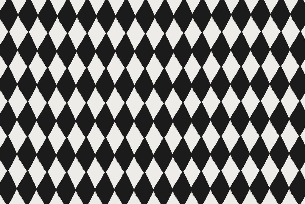 Motif de diamant noir et blanc Motif de diamant noir et blanc